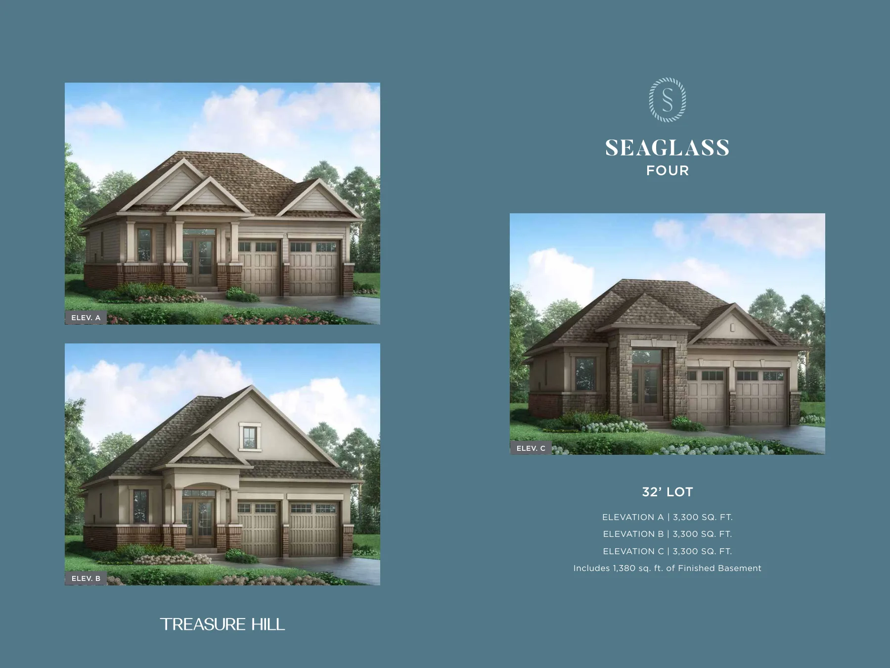 Seaglass Four elevations