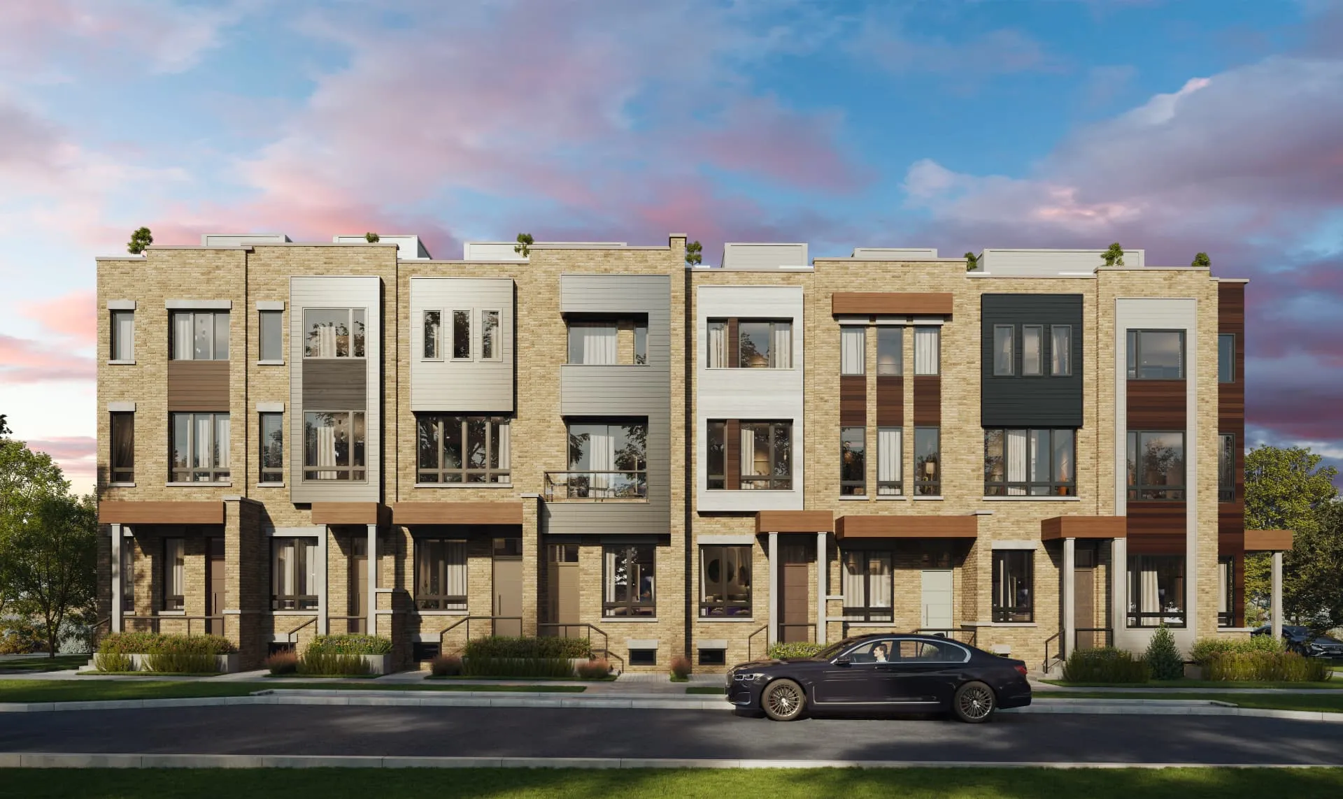 Rooftop Collection — Townhomes at Crosstown