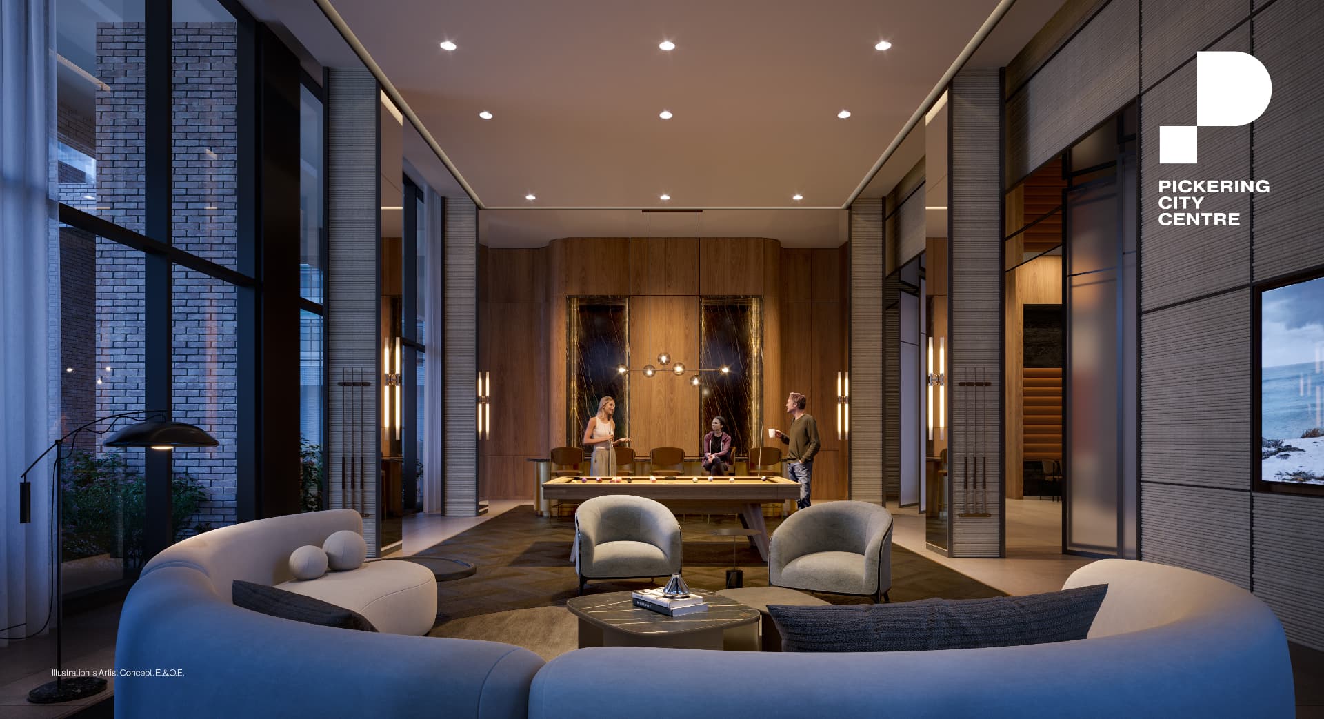 Social Lounge elevation, Pickering City Centre