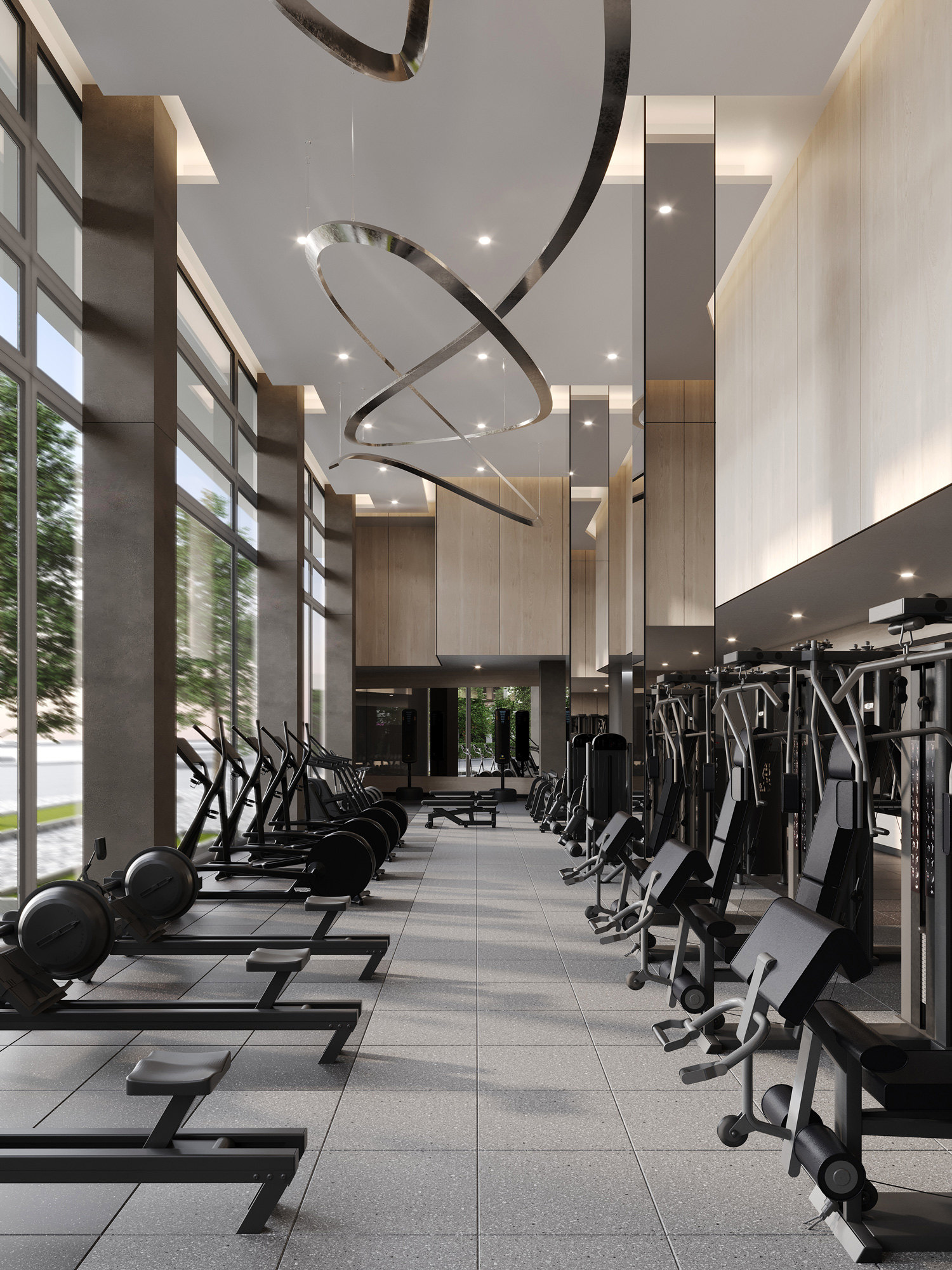 Cardio & Strength Training elevation, 1515 Pickering Parkway