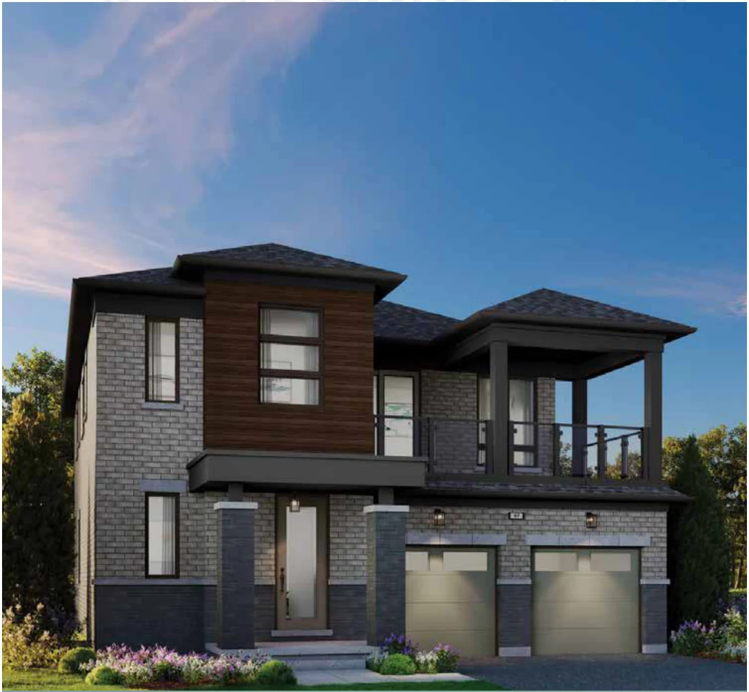 Featherstone Duplex builder exterior rendering