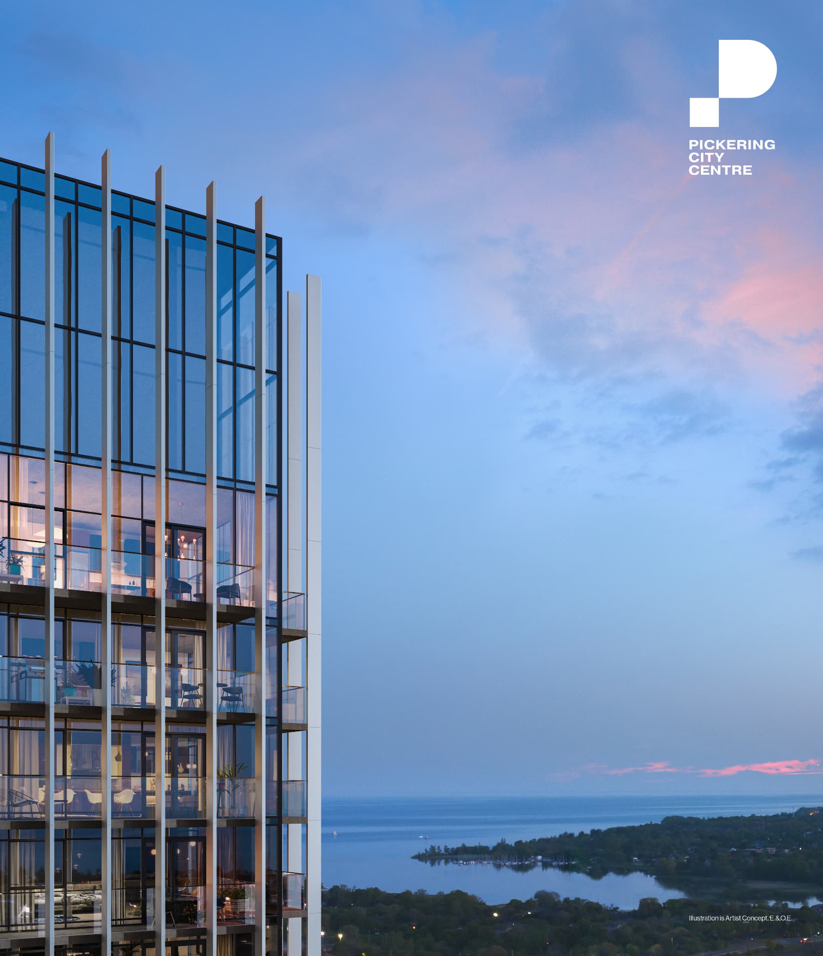 Lakeview Suites elevation, Pickering City Centre