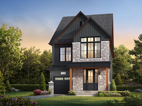 3003 Modern Farmhouse elevation, Seatonville