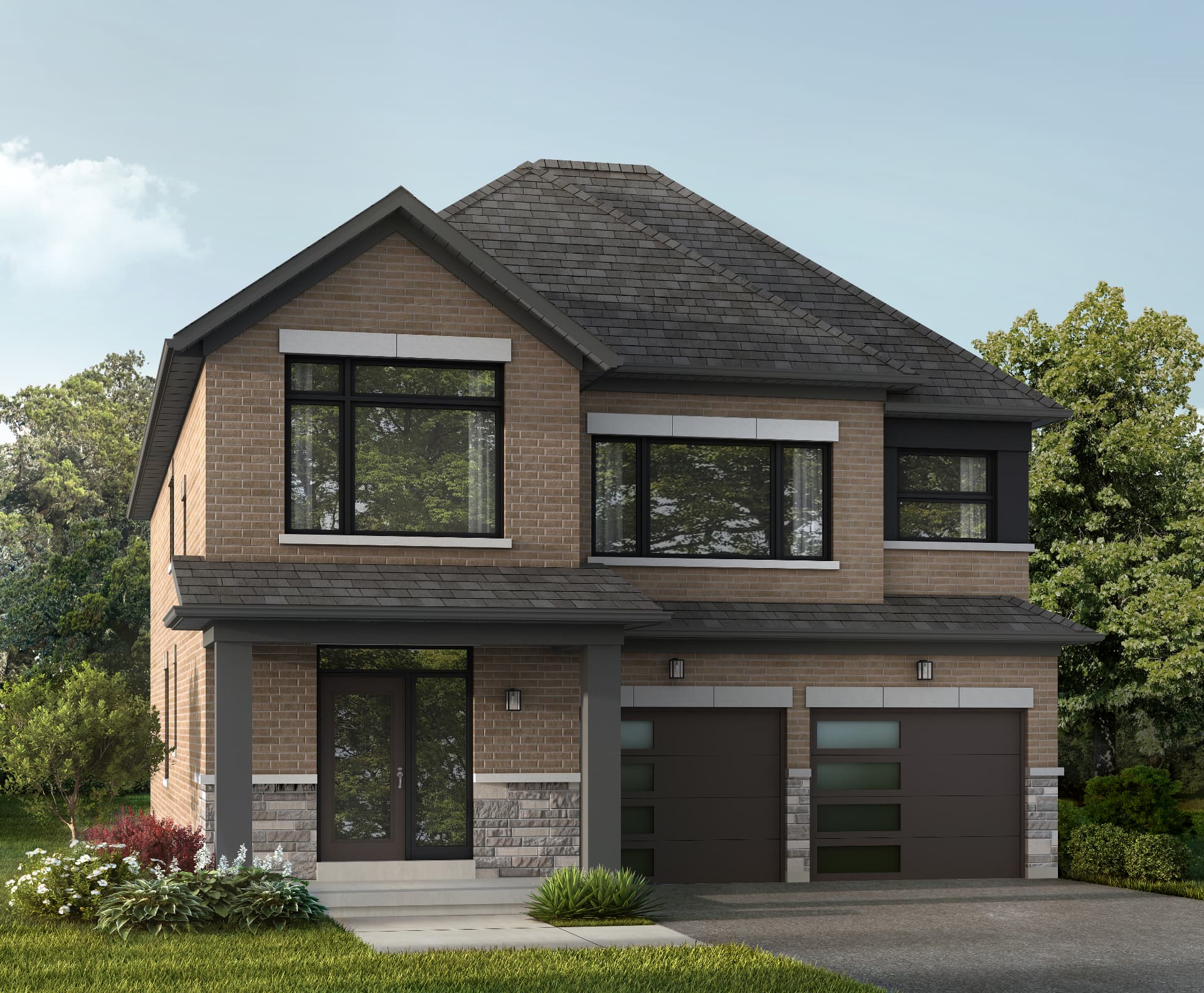 37' detached home at Northgate Trails, artist's concept