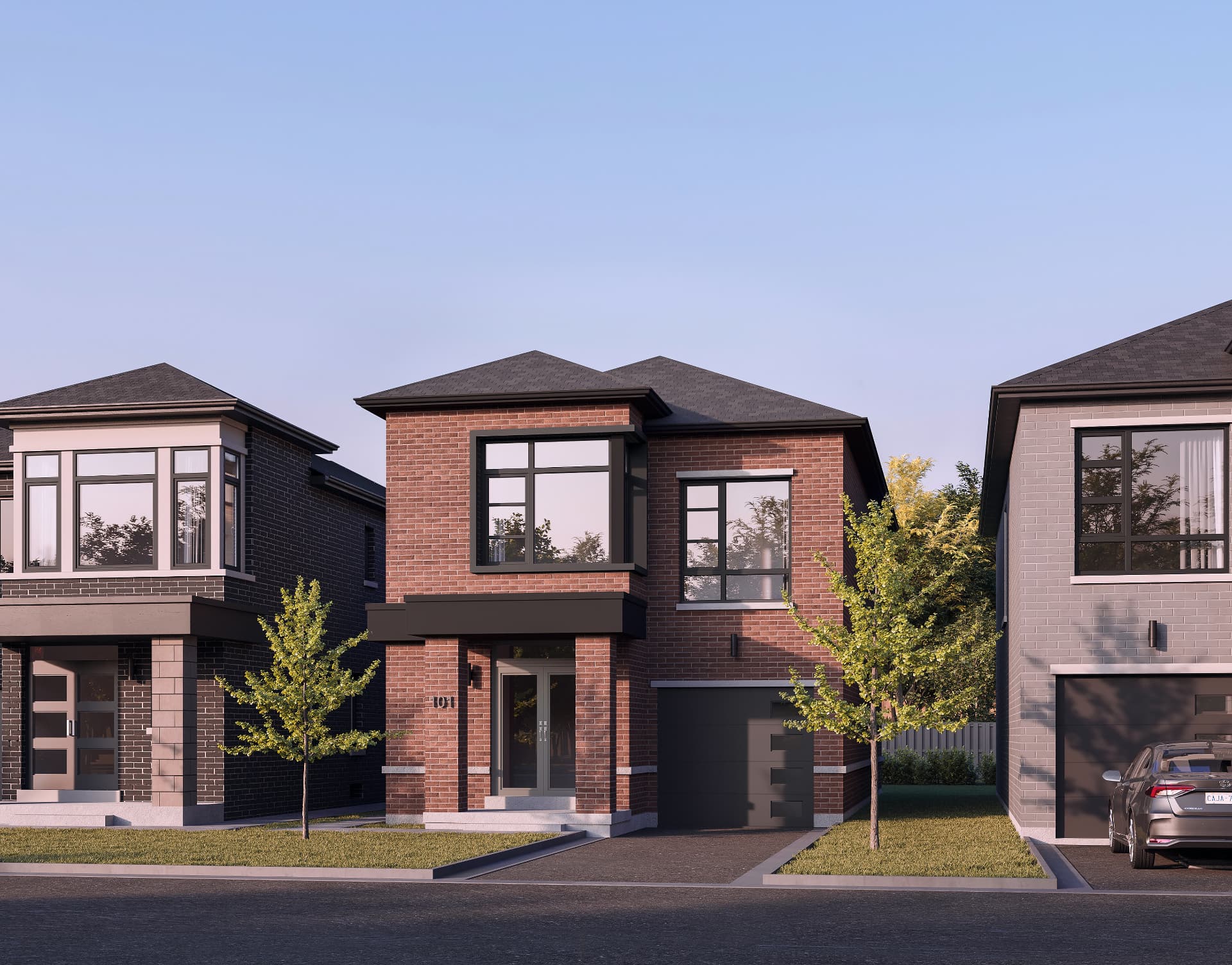 Brook Villa — Regency, Elevation A