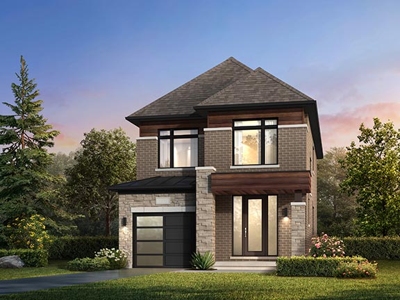 3001 Contemporary elevation, Seatonville