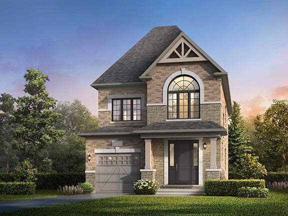 3001 Traditional elevation, Seatonville