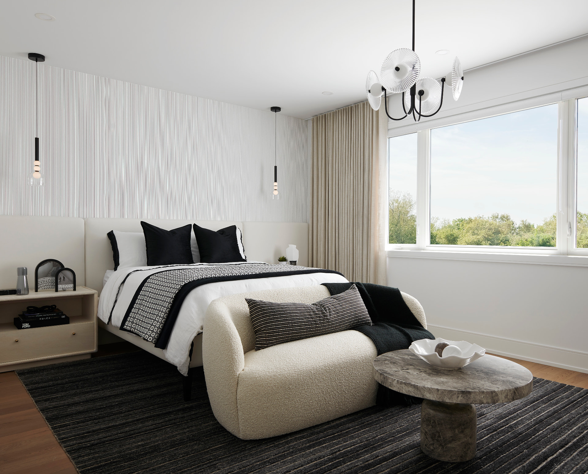 Primary bedroom interior representative of Modo at Seatonville