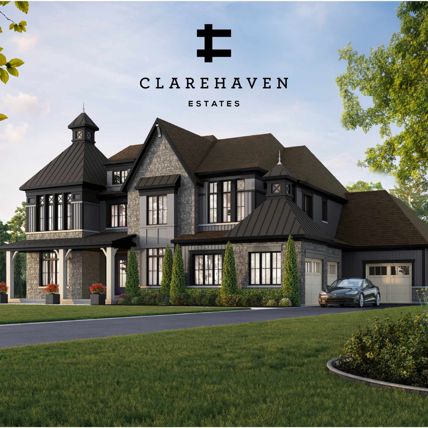 Two-Storey Estate Elevation elevation, Clarehaven Estates
