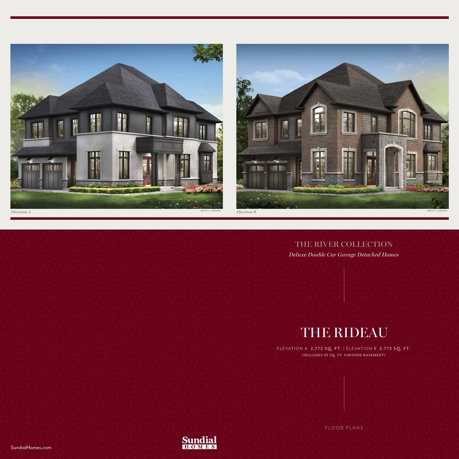 The Rideau elevations — artist's concept