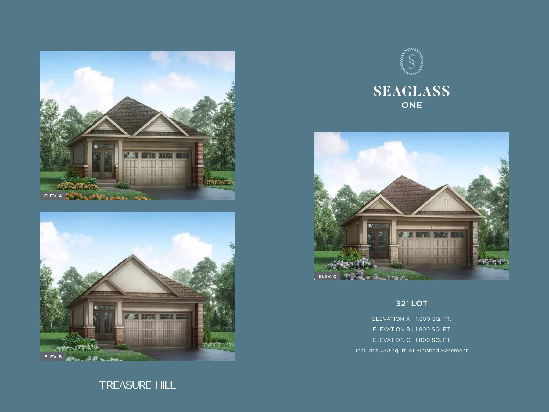 Seaglass One elevations