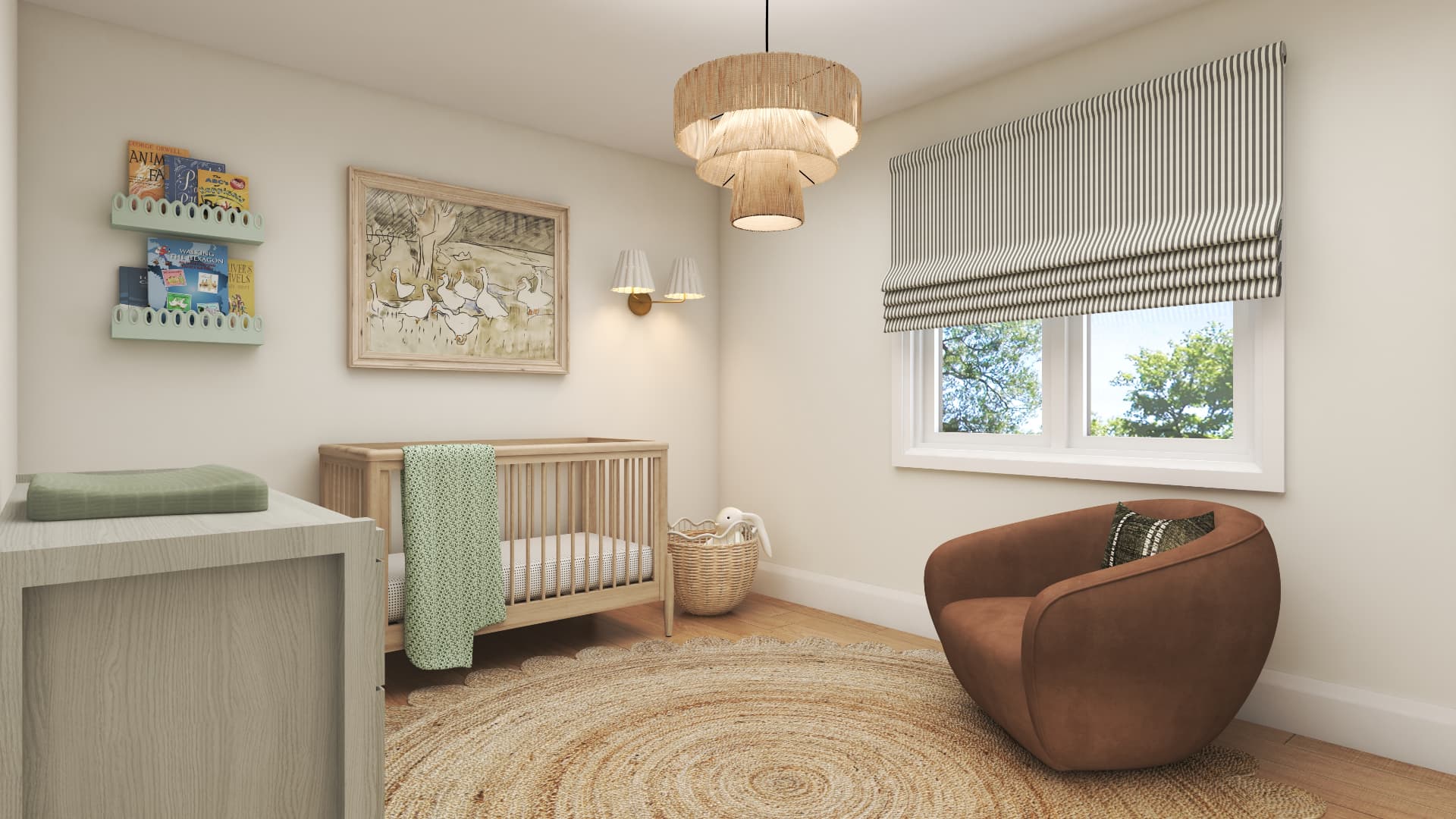 Nursery elevation, Winchester Estates