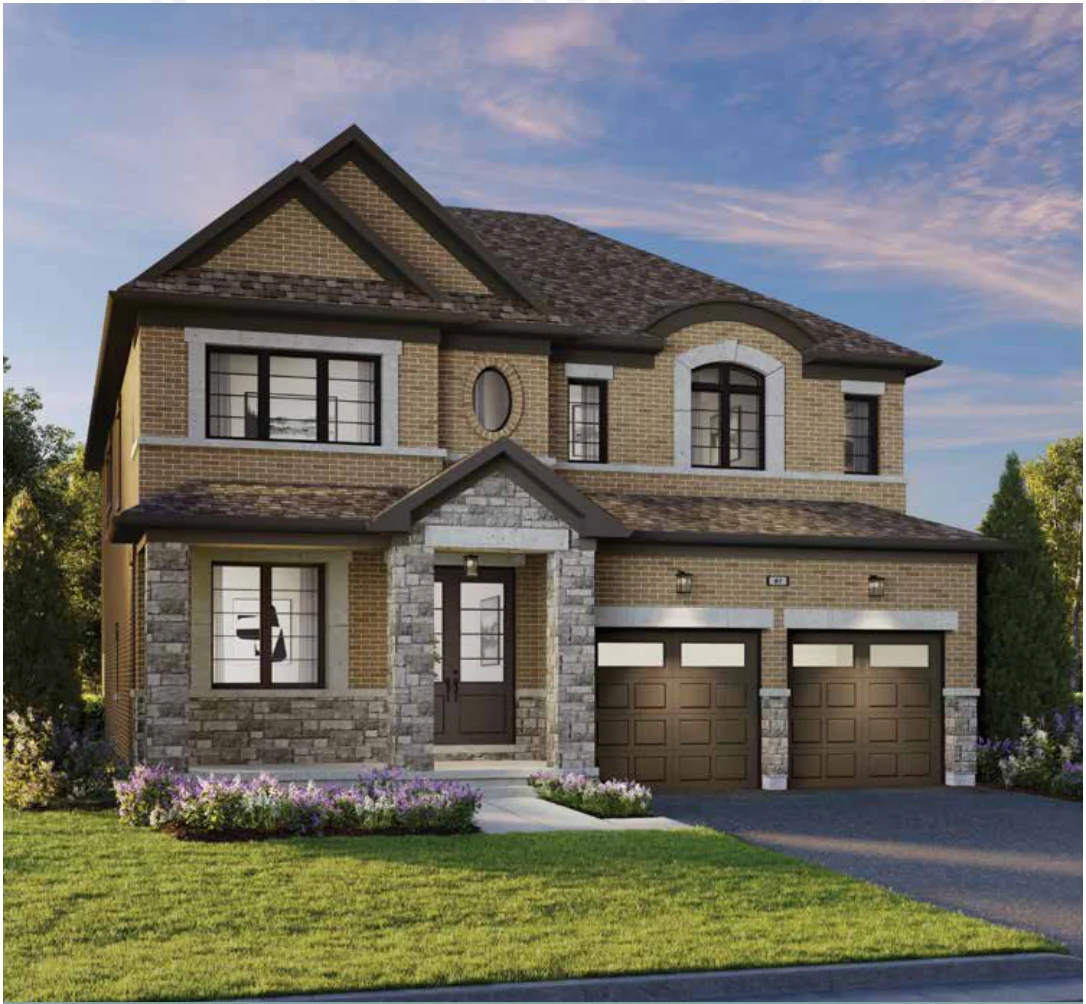 Hampton builder exterior rendering