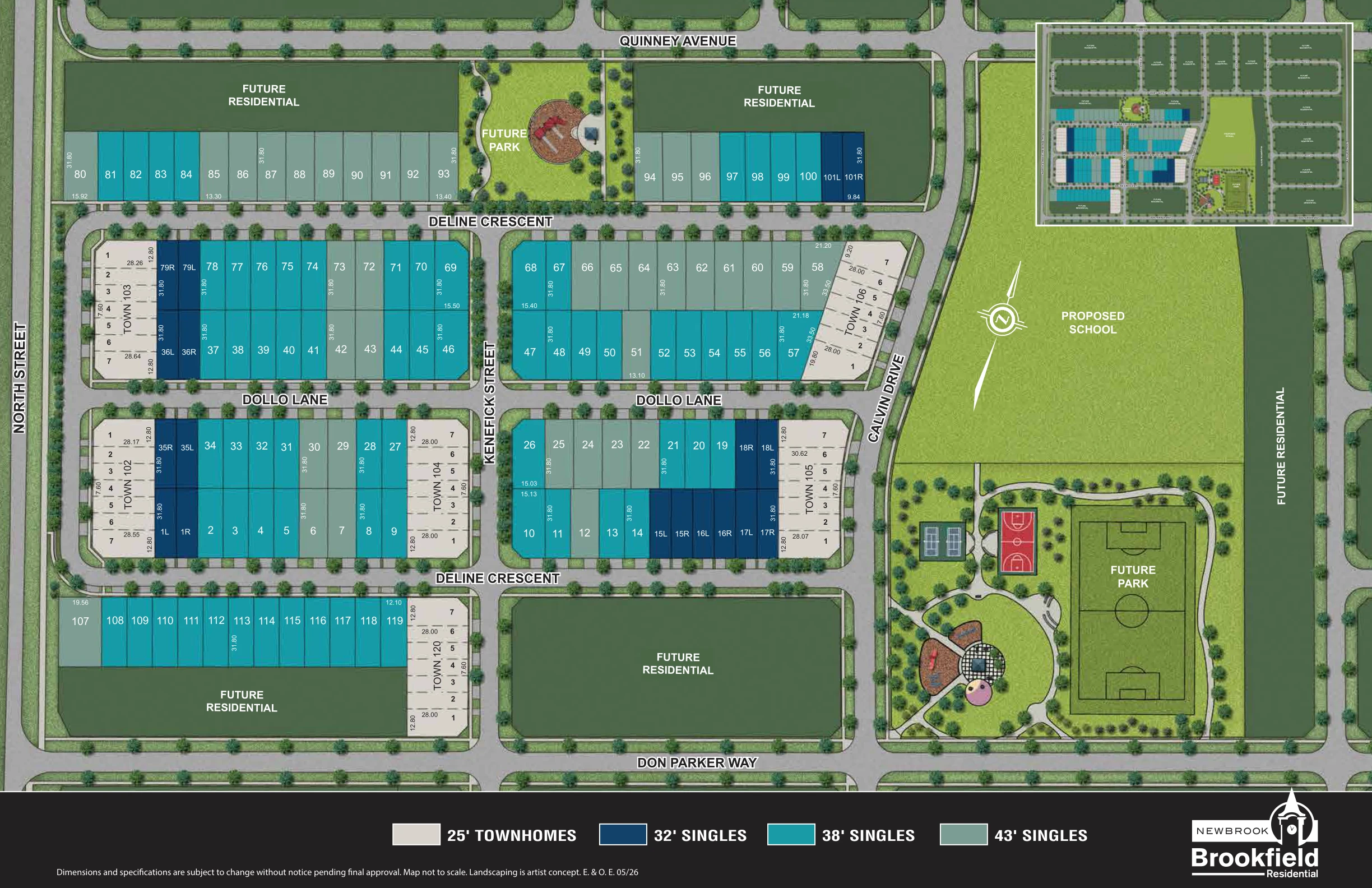 Newbrook Community Site Plan
